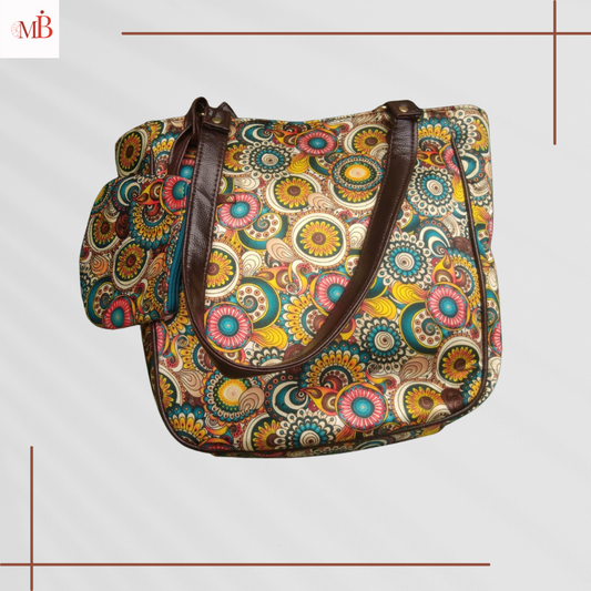 Traditional Hand Bag | Printed Hand Bag | Travel Bag Women
